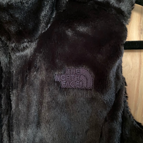 North Face like NEW reversible vest black with black velvet lining size small - Picture 9 of 12
